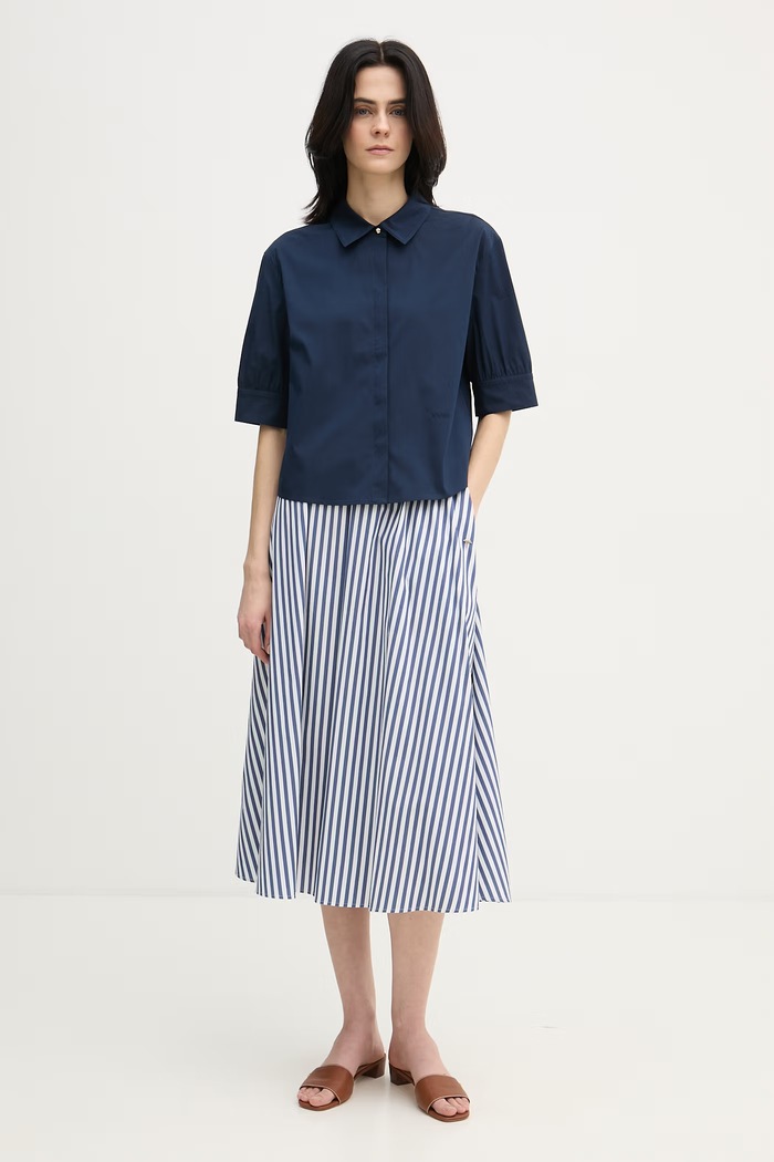 Košeľa Joop! 30101365 tmavomodrá SS26