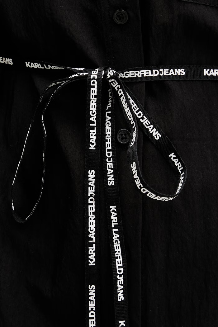 Karl Lagerfeld Jeans cămașă B2W11022 negru