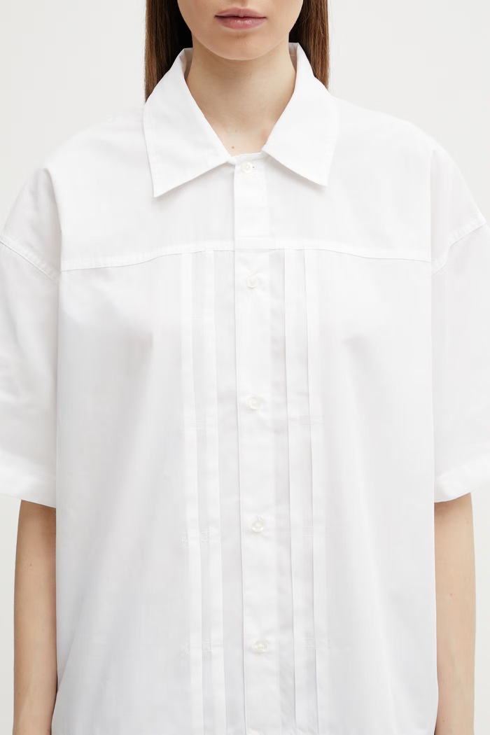 Carhartt WIP W' S/S Belmont Shirt koszula bawełniana damska biały I036277.02XX