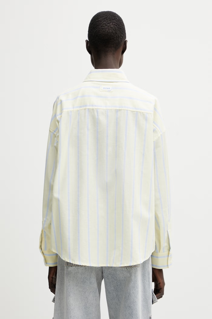 Clothing WRSTBHVR Tavi shirt cotton Women's U4026SB.3324 yellow