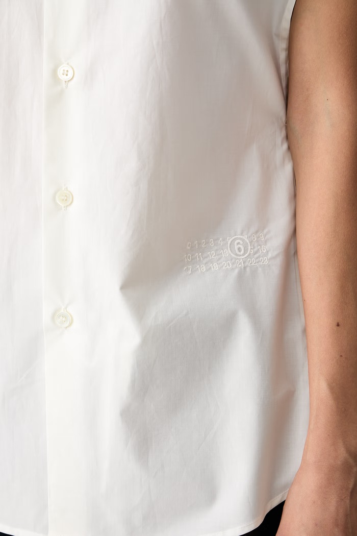 MM6 Maison Margiela koszula damska bawełniana S62DT0052.M35256