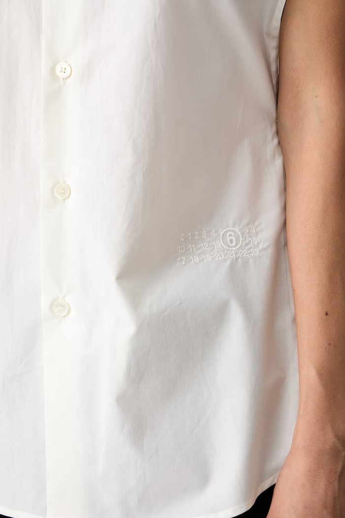 MM6 Maison Margiela koszula damska bawełniana S62DT0052.M35256
