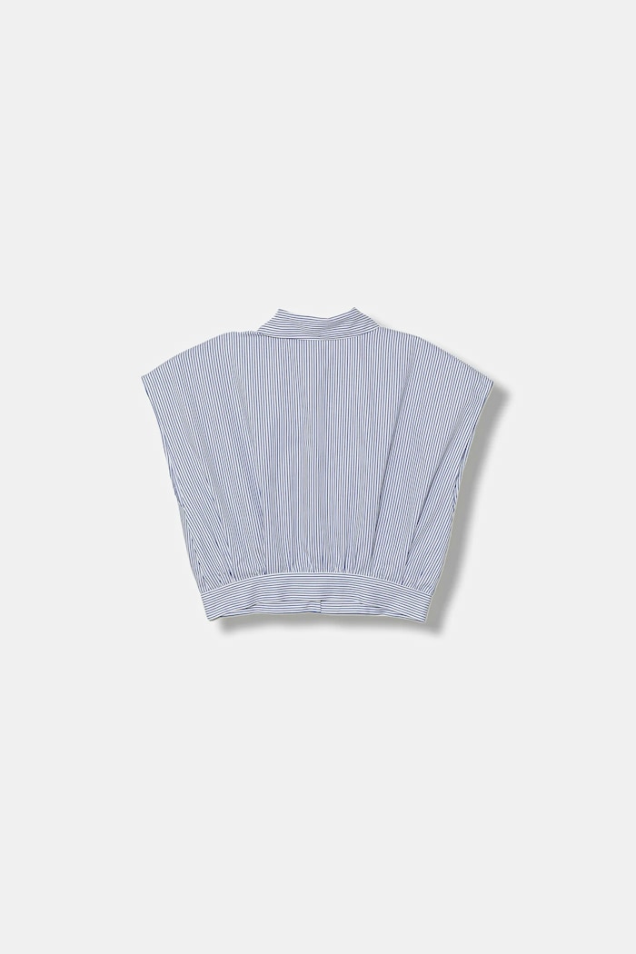 Παιδικό βαμβακερό πουκάμισο Elisabetta Franchi EFCA281.0.CR025.140.158 μπλε SS26