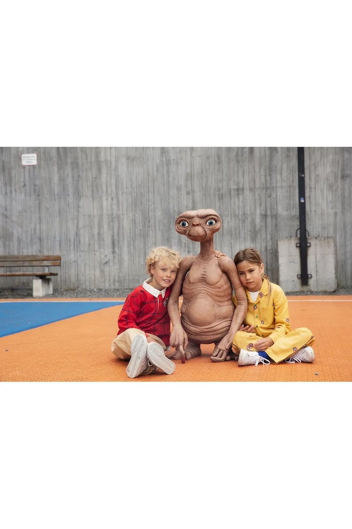 Detská košeľa Mini Rodini E.T. 25820153 žltá