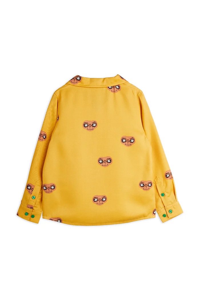 Chlapec Detská košeľa Mini Rodini E.T. 25820153 žltá