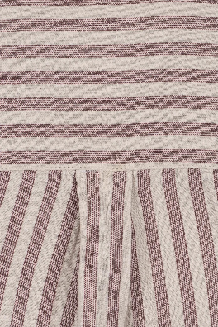 Konges Sløjd сорочка дитяча бавовняна ELY SHIRT GOTS бордо KS105216.PPY2