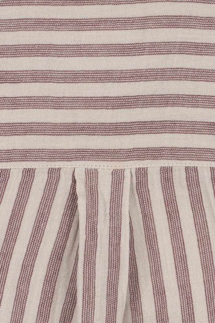 Konges Sløjd сорочка дитяча бавовняна ELY SHIRT GOTS бордо KS105216.PPY2