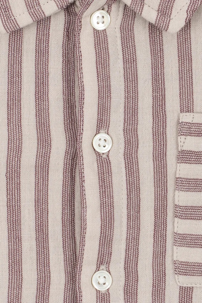 Konges Sløjd сорочка дитяча бавовняна ELY SHIRT GOTS KS105216.PPY2 бордо
