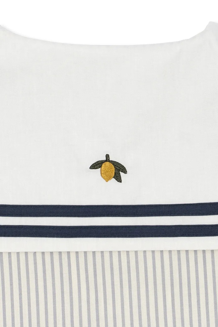 Chłopiec Konges Sløjd koszula dziecięca bawełniana ALLIE SAILOR SHIRT GOTS KS105255.PPY2 biały