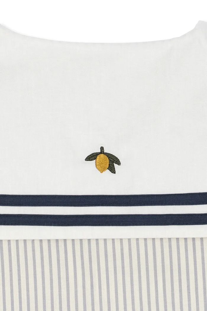 Chłopiec Konges Sløjd koszula dziecięca bawełniana ALLIE SAILOR SHIRT GOTS KS105255.PPY2 biały