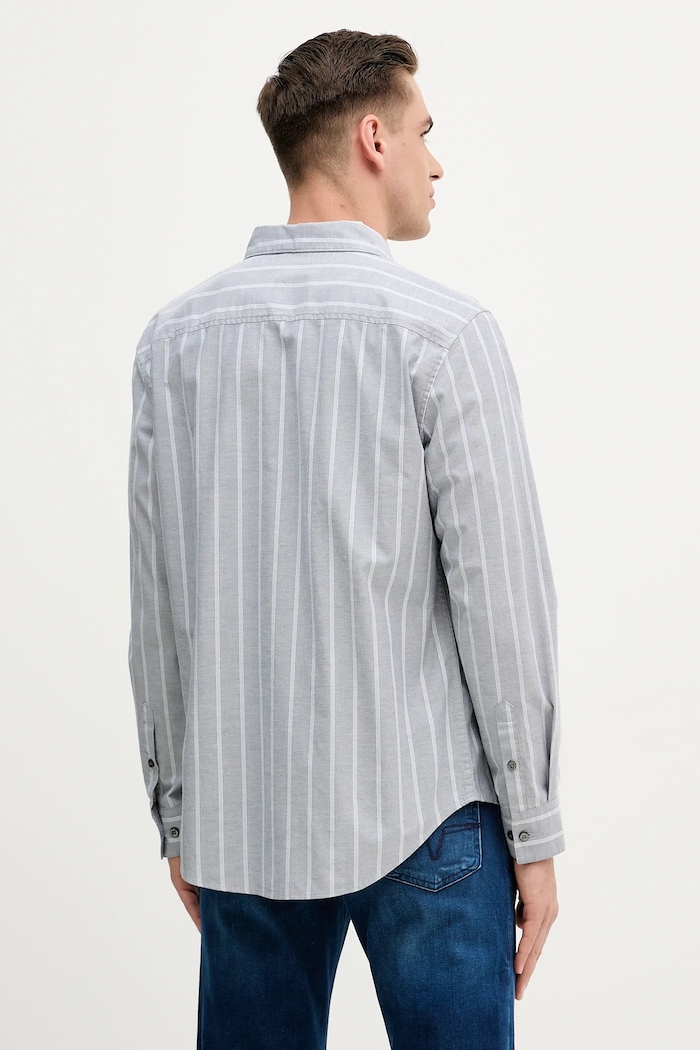 Oblečení Košile Calvin Klein Jeans LV04RE113G šedá