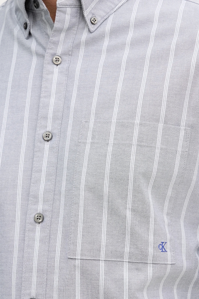Košile Calvin Klein Jeans LV04RE113G šedá
