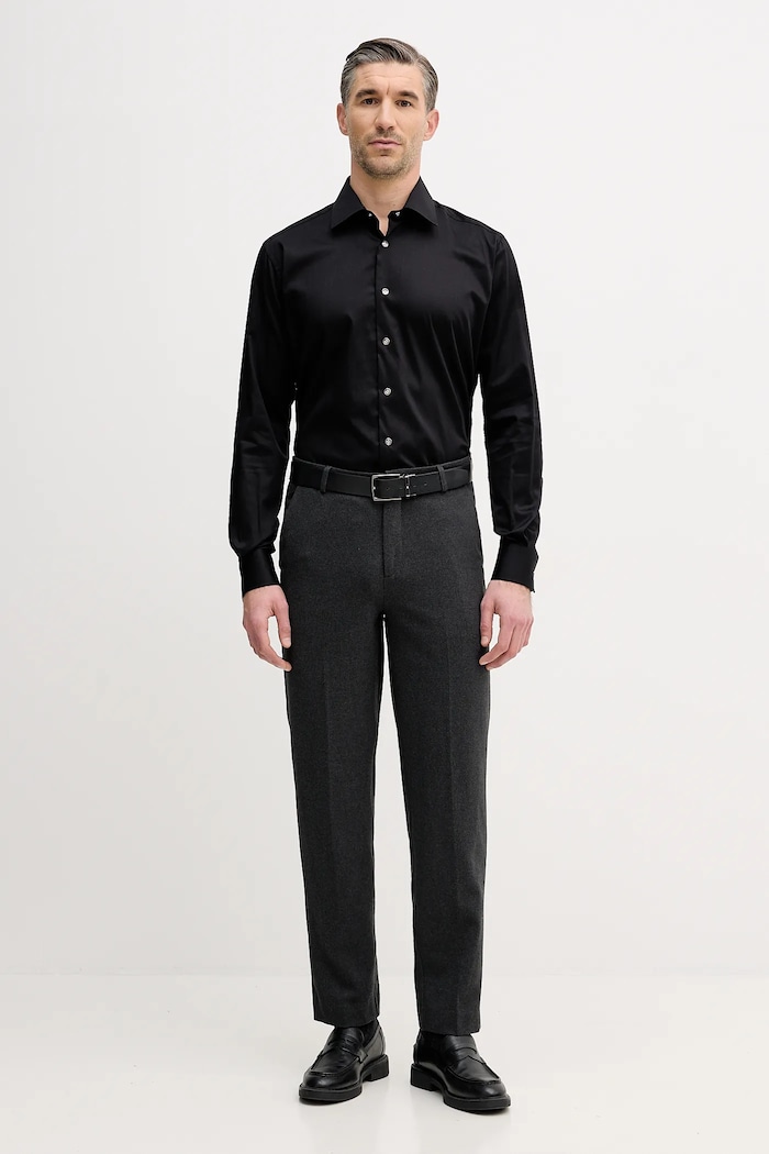 Karl Lagerfeld koszula 561666.605100 czarny SS26
