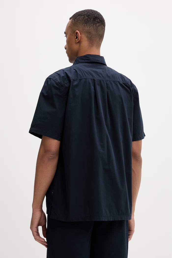 Îmbrăcăminte PS Paul Smith cămașă pentru bărbați, din bumbac M2R.909Z.V21477 bleumarin