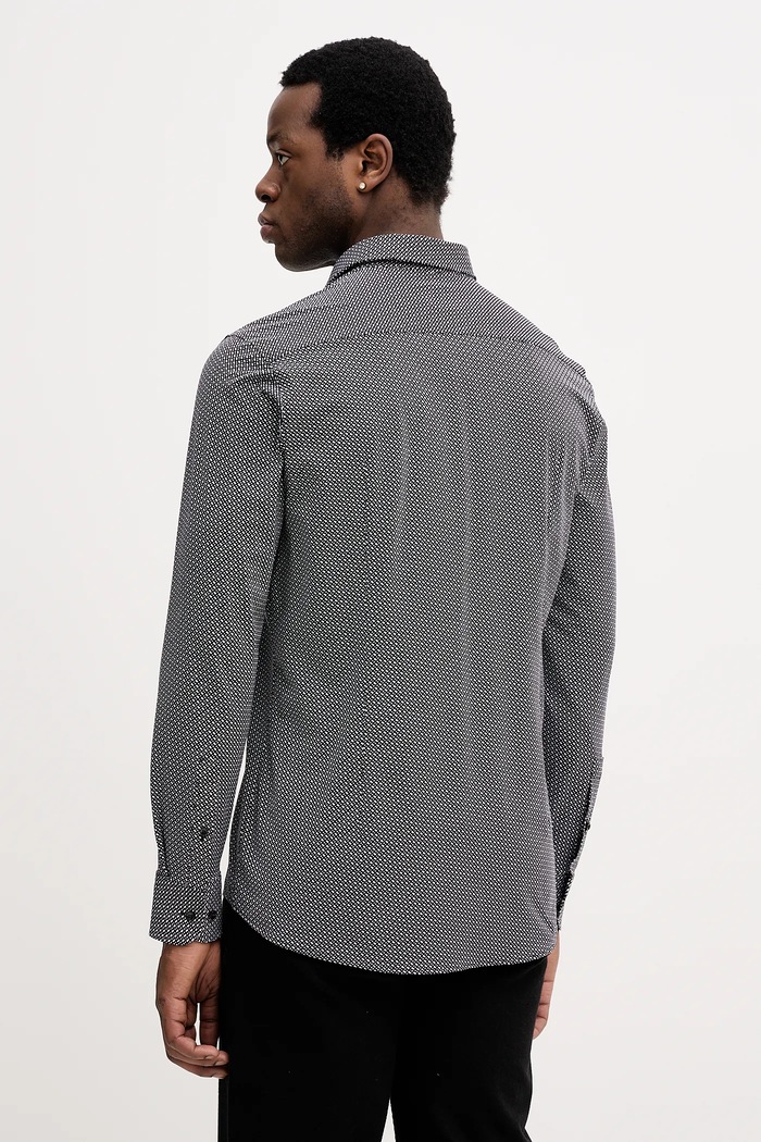 Îmbrăcăminte BOSS cămașă P-HANK-K-261 50556102 negru