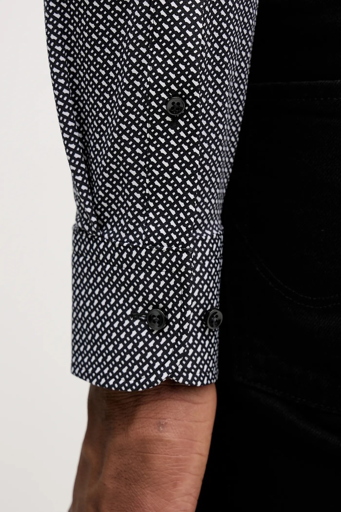 BOSS cămașă P-HANK-K-261 50556102 negru