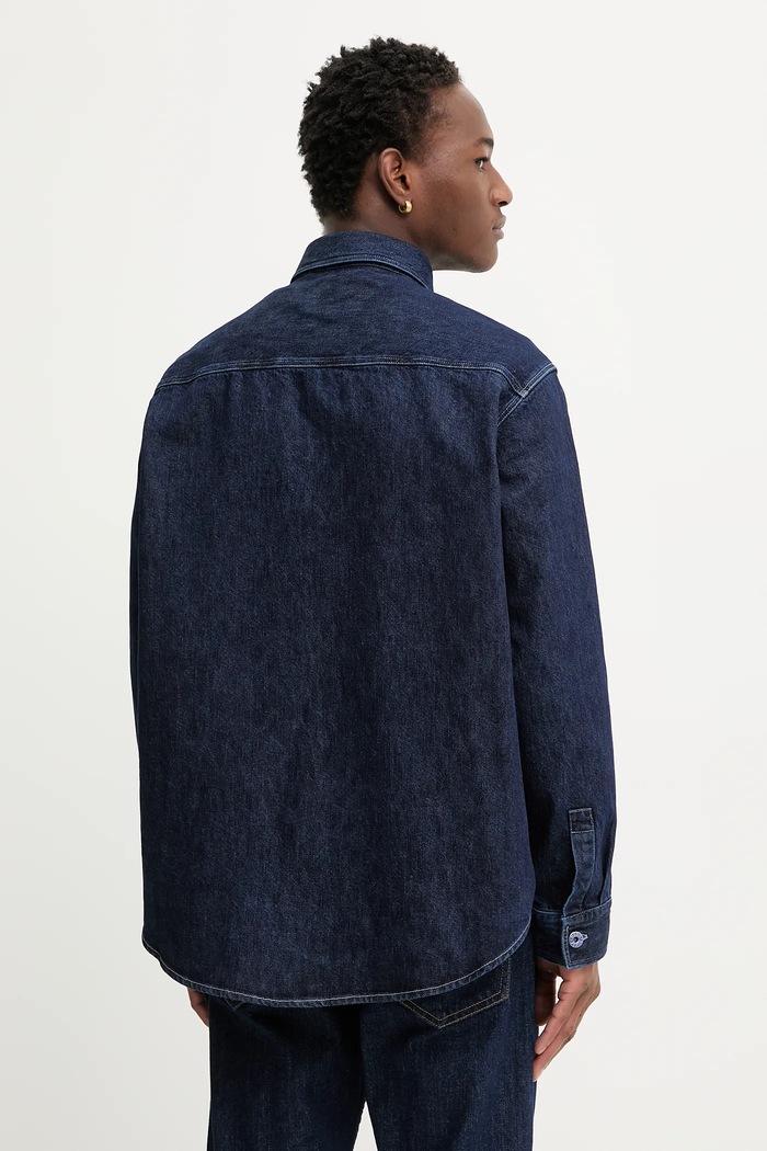 Odzież Hugo Blue koszula jeansowa Ebolt 50556349 granatowy