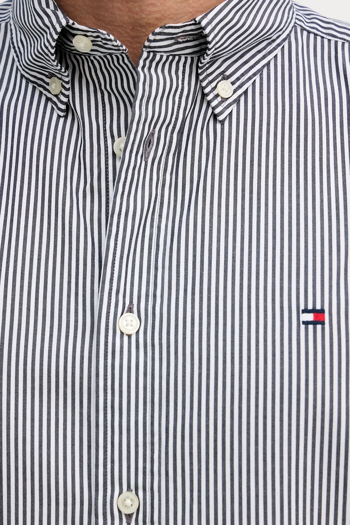 Bavlněná košile Tommy Hilfiger MW0MW41403 černá