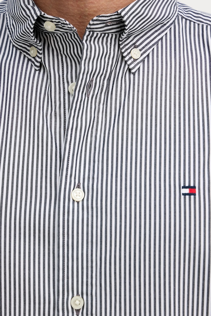 Bavlněná košile Tommy Hilfiger MW0MW41403 černá