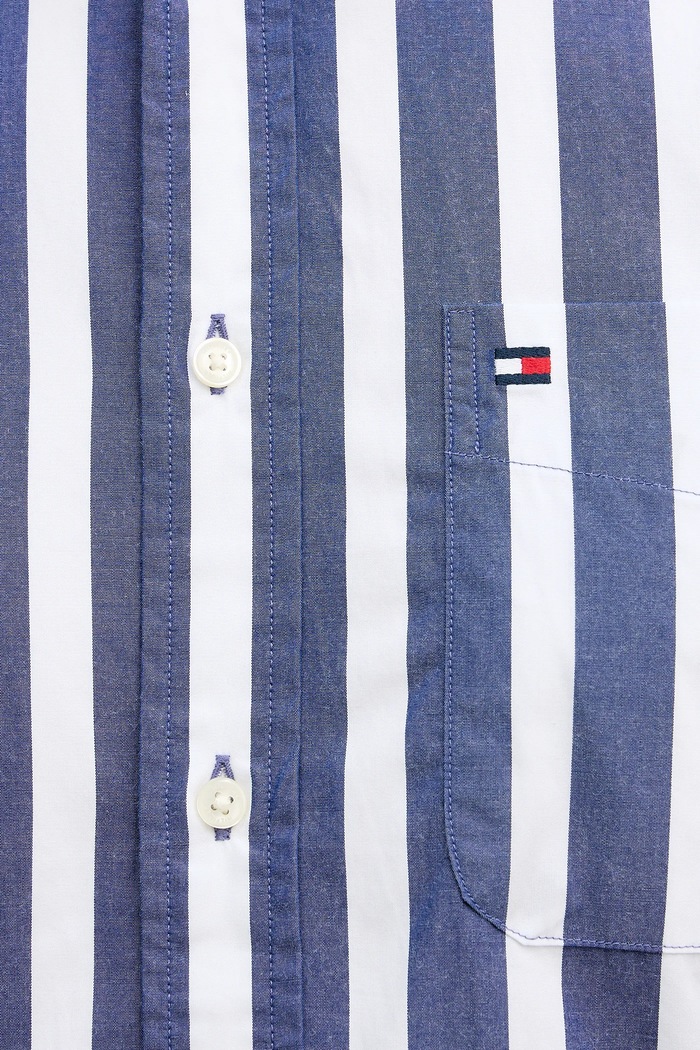 Памучна риза Tommy Hilfiger MW0MW41715 тъмносин