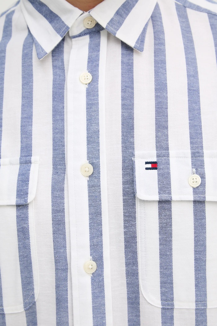Πουκάμισο Tommy Hilfiger MW0MW41687 μπλε