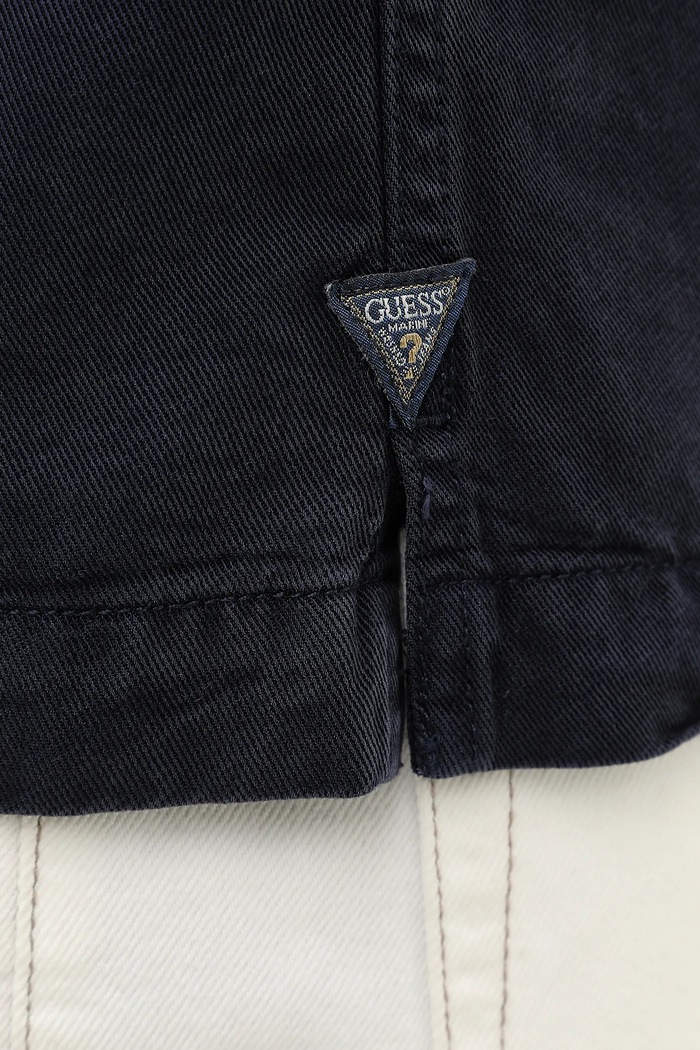 Guess cămașă M6RH04.WDX72 bleumarin