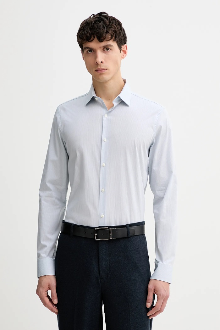 Calvin Klein koszula klasyczny niebieski LV019EU080