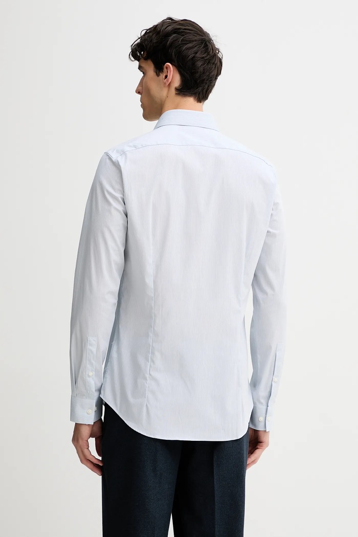 Odzież Calvin Klein koszula LV019EU080 niebieski