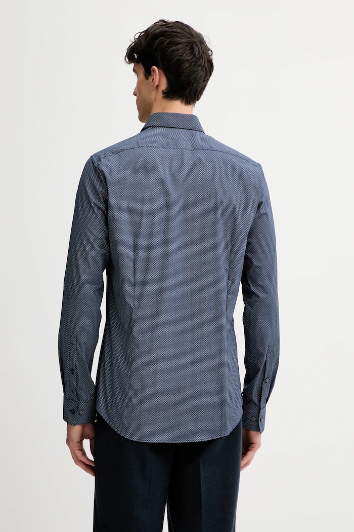 Oblečenie Košeľa Calvin Klein LV019EU083 tmavomodrá