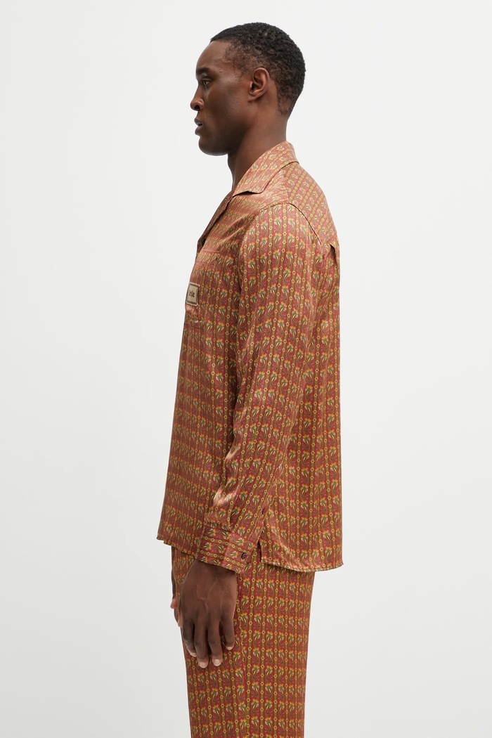 Drôle de Monsieur cămașă Chemise Paisley J.SH233.VI027.RD rosu SS26
