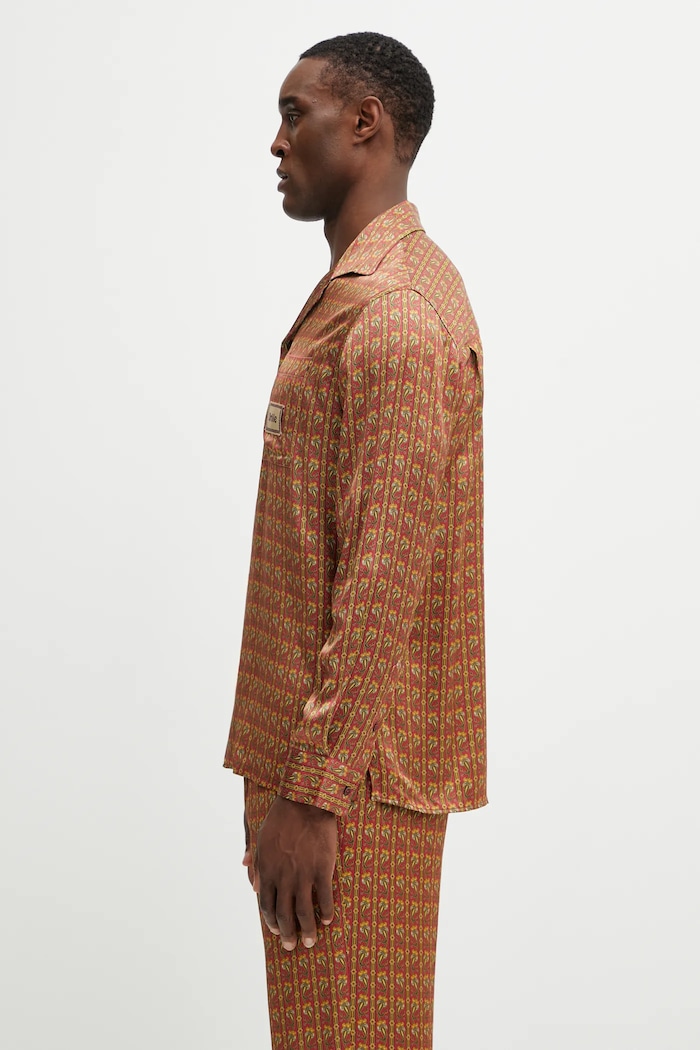 Риза Drôle de Monsieur Chemise Paisley J.SH233.VI027.RD червен SS26