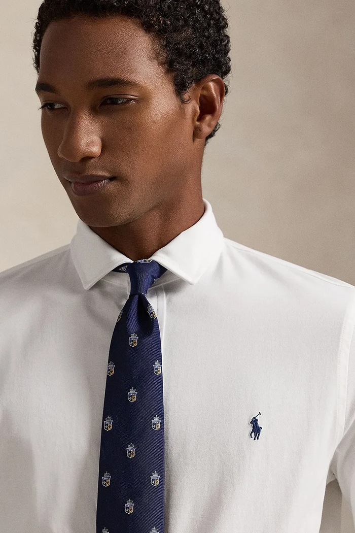 Ρούχα Βαμβακερό πουκάμισο Polo Ralph Lauren 710P03960 λευκό