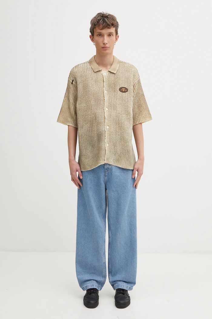 Сорочка AAPE Main AAPKNMC322XXO бежевий