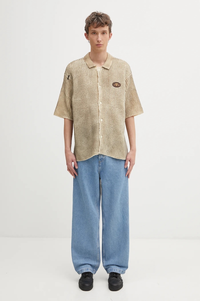 Сорочка AAPE Main AAPKNMC322XXO бежевий