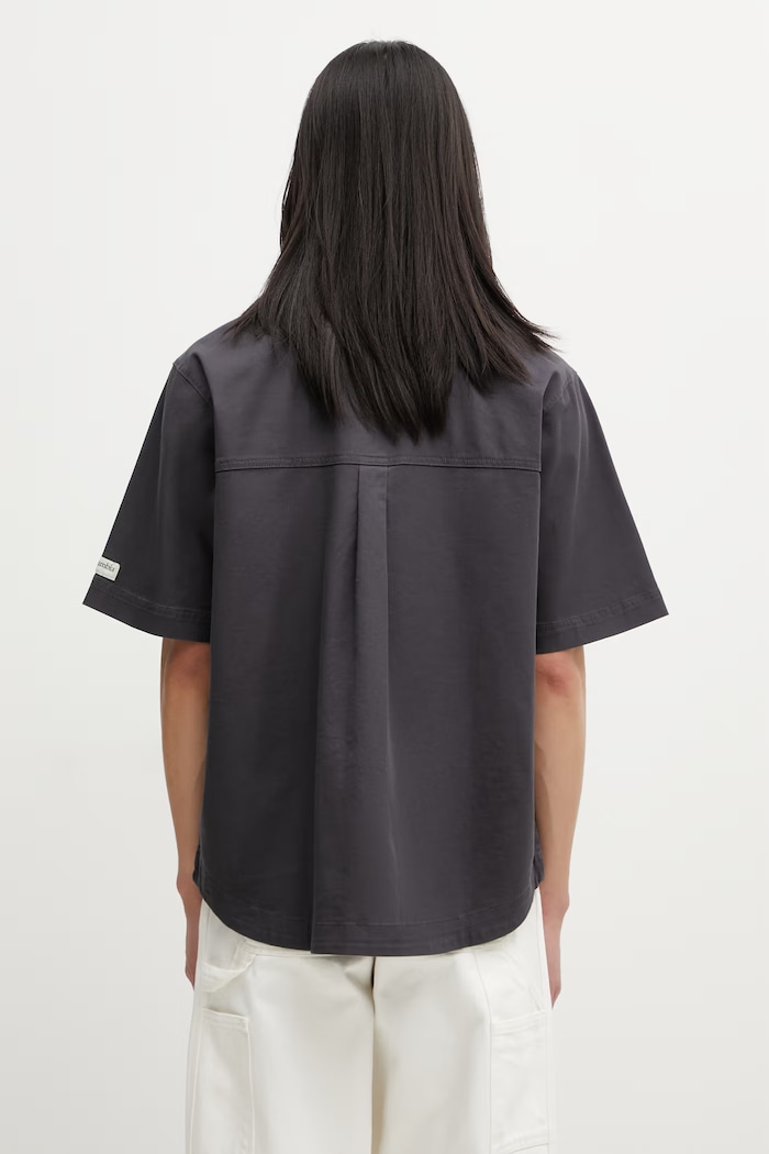Clothing Columbia Acker Rock shirt with cotton Men's 2157021 gray