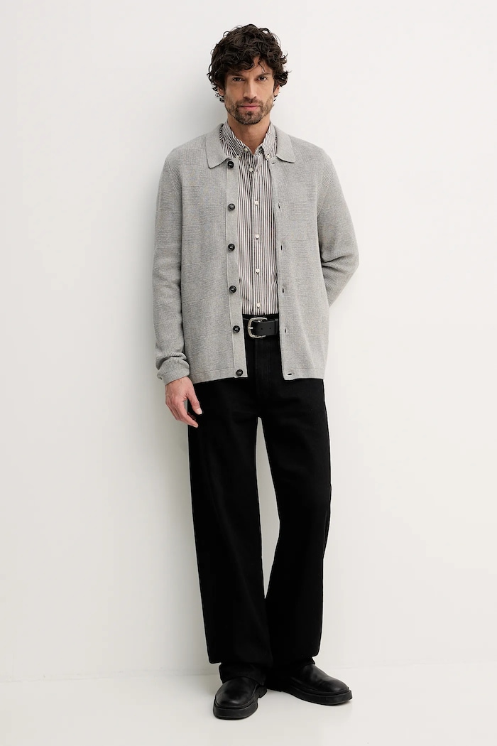 Риза Barbour Longfield MSH5707 сив SS26
