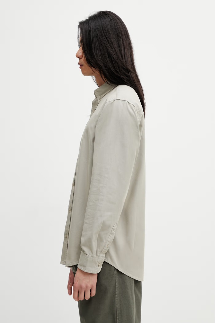 Carhartt WIP LS Bolton Shirt koszula bawełniana męska I030238.3GEGD beżowy SS26