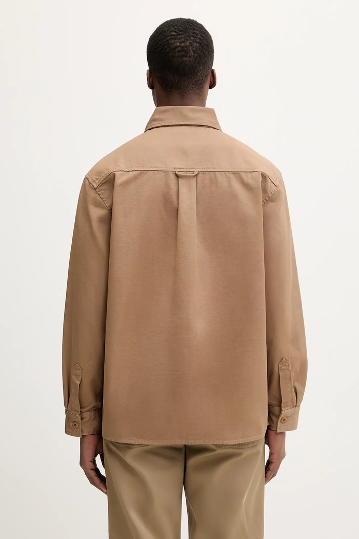 Дрехи Памучна риза Carhartt WIP Kelly Shirt Jac I036271.2FS02 кафяв