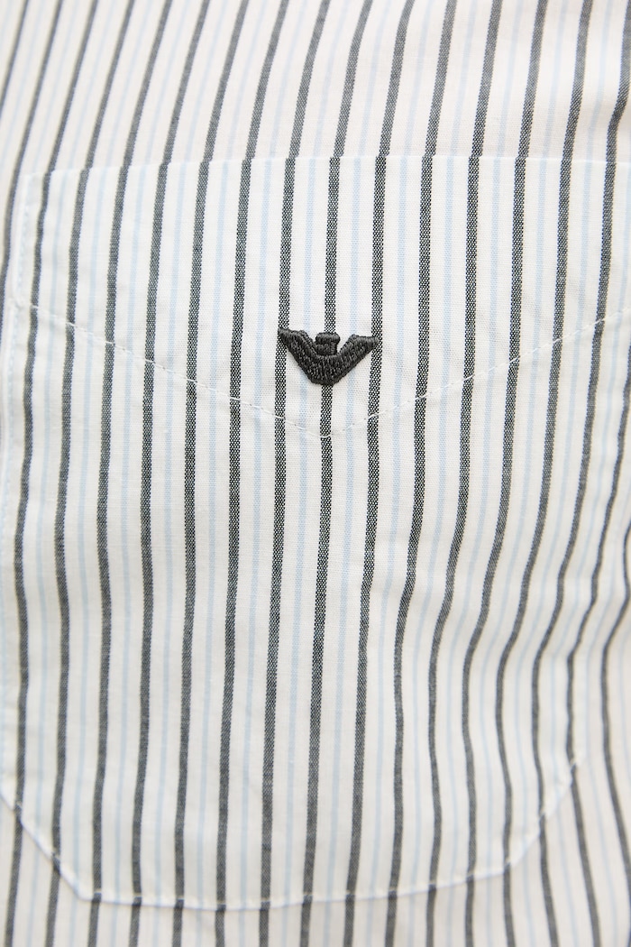 Emporio Armani cămașă din bumbac EM005429.AF24535 albastru
