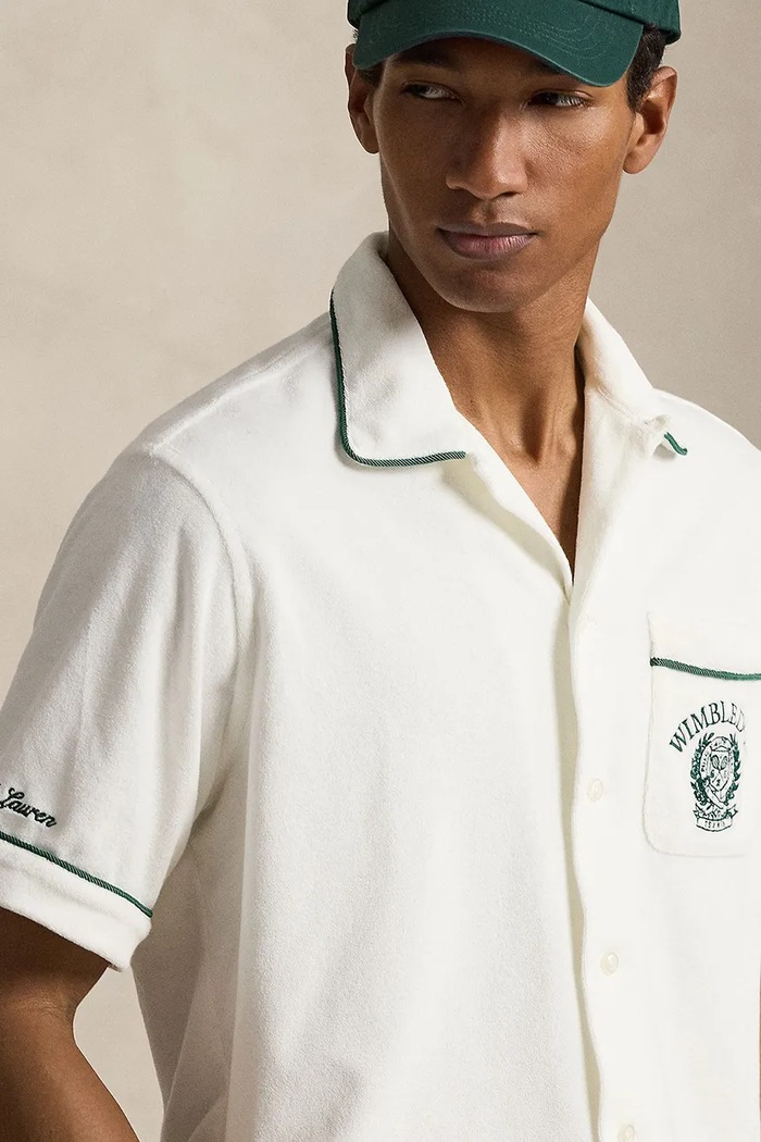 Polo Ralph Lauren koszula męska bawełniana biały 710B16079