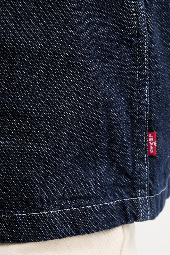 Levi's koszula bawełniana jeansowa LS WORKER - WW x WORKWEAR 003O2.0000