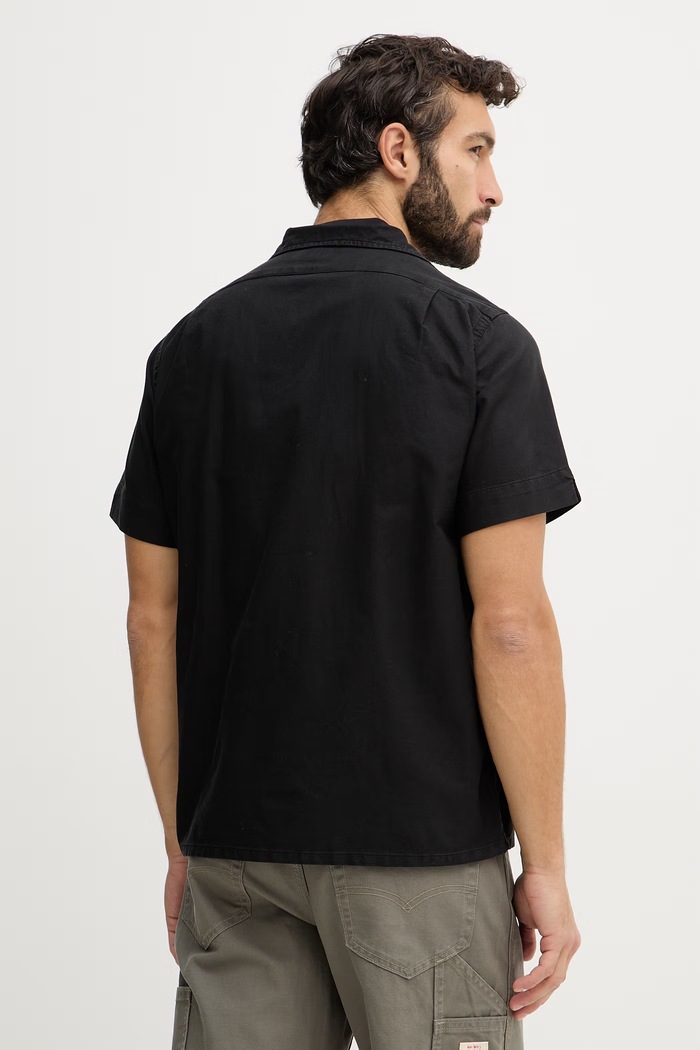 Ρούχα Βαμβακερό πουκάμισο Polo Ralph Lauren 710980423 μαύρο