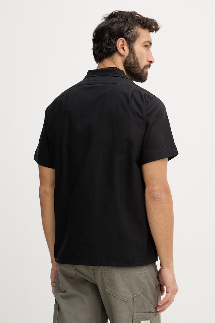 Ρούχα Βαμβακερό πουκάμισο Polo Ralph Lauren 710980423 μαύρο