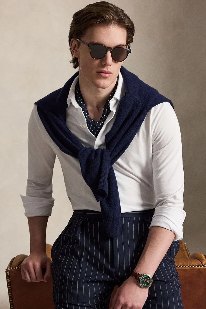 Polo Ralph Lauren Košeľa pánska bavlnená 710B13485 biela