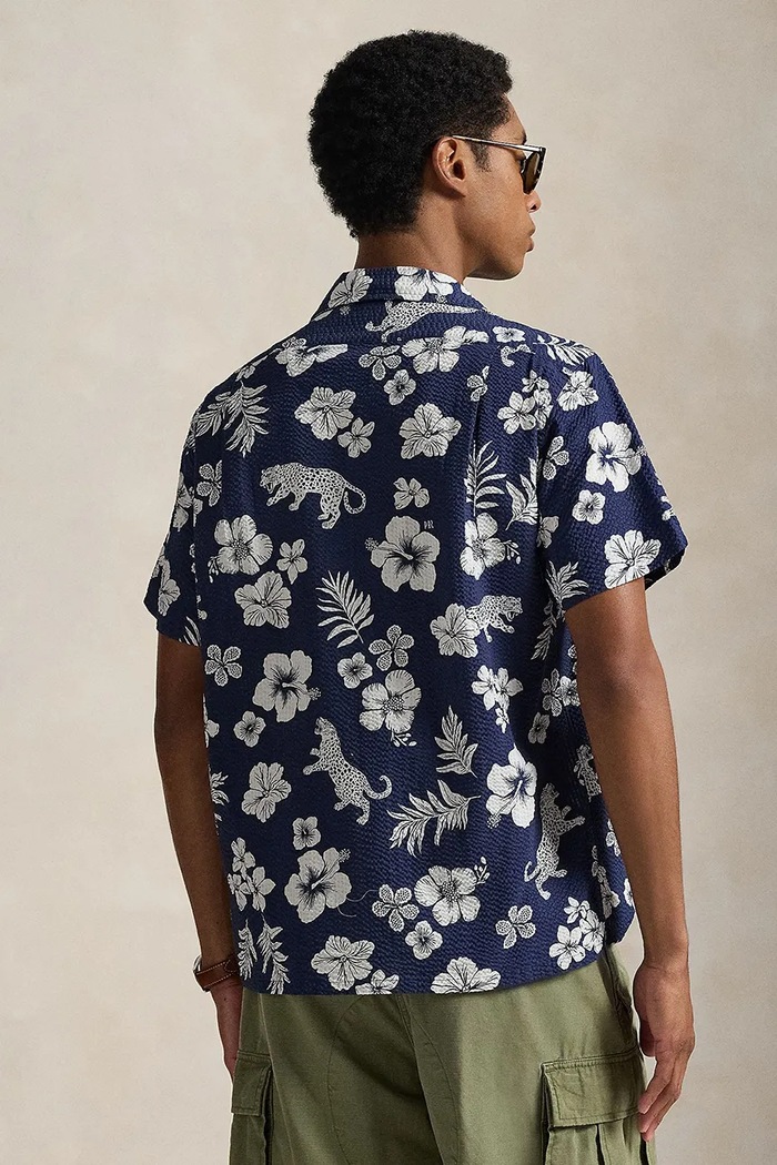 Polo Ralph Lauren srajca moška bombažna 710B13794 vijolična SS26