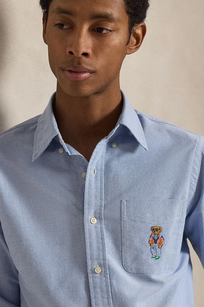 Polo Ralph Lauren мъжка памучна риза син 710B16703