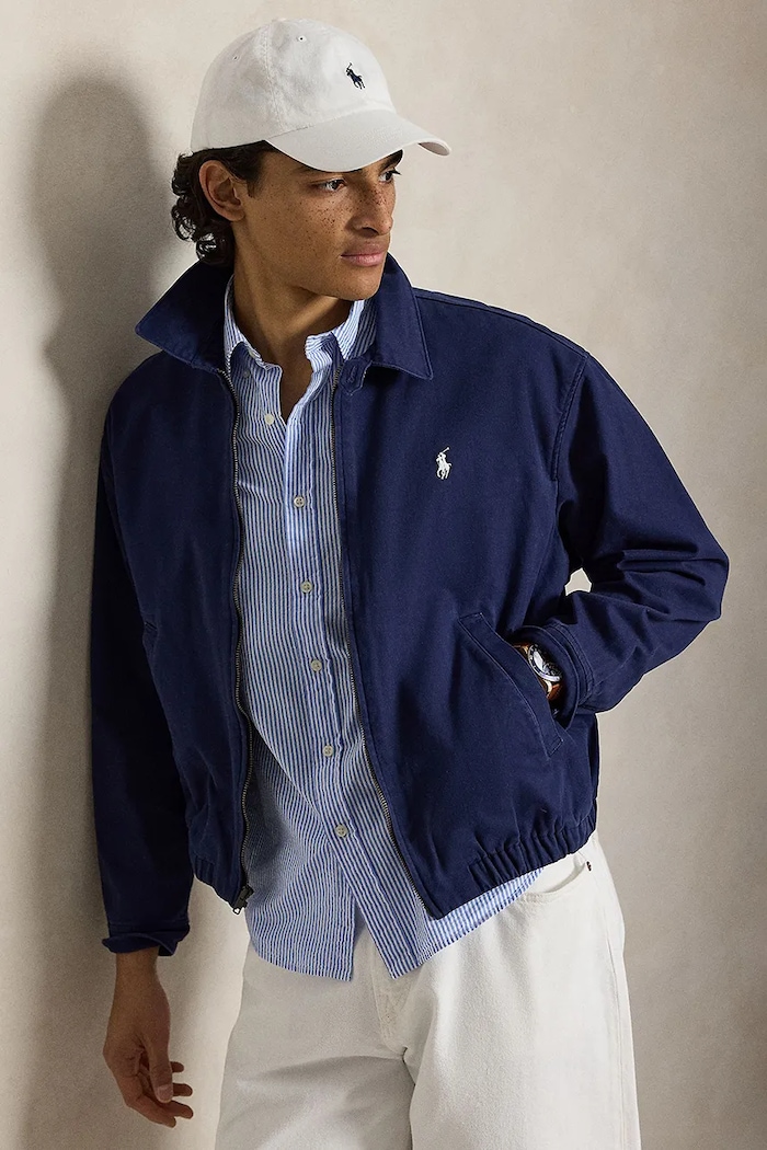 Polo Ralph Lauren košeľa pánska bavlnená 710B21346 modrá