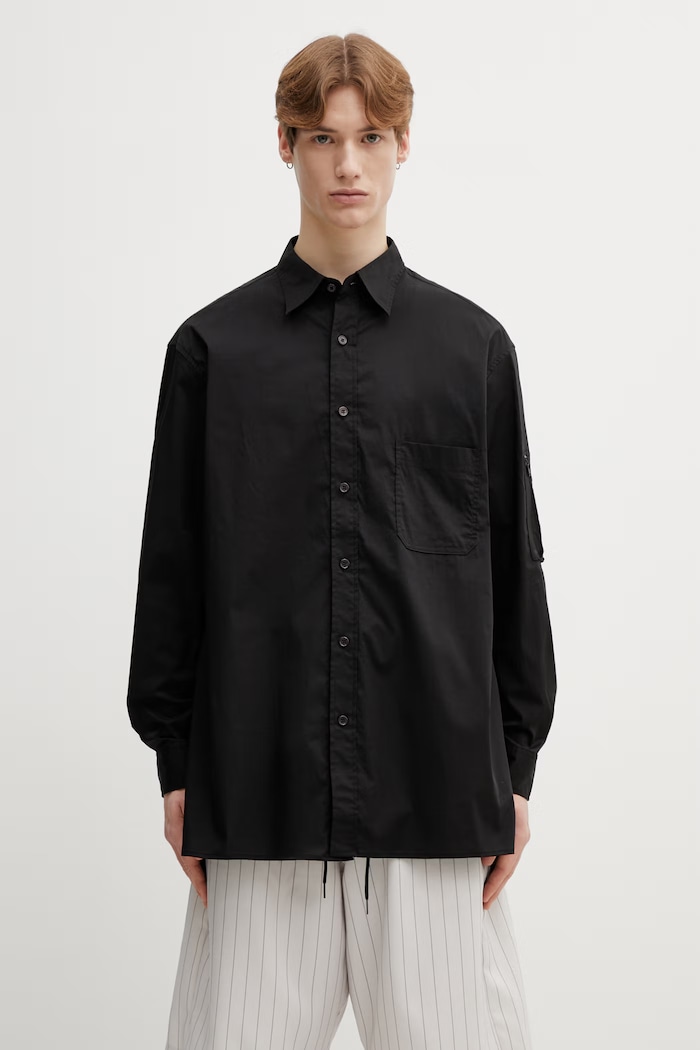 Y-3 koszula SC LS SHIRT casual czarny KS7649