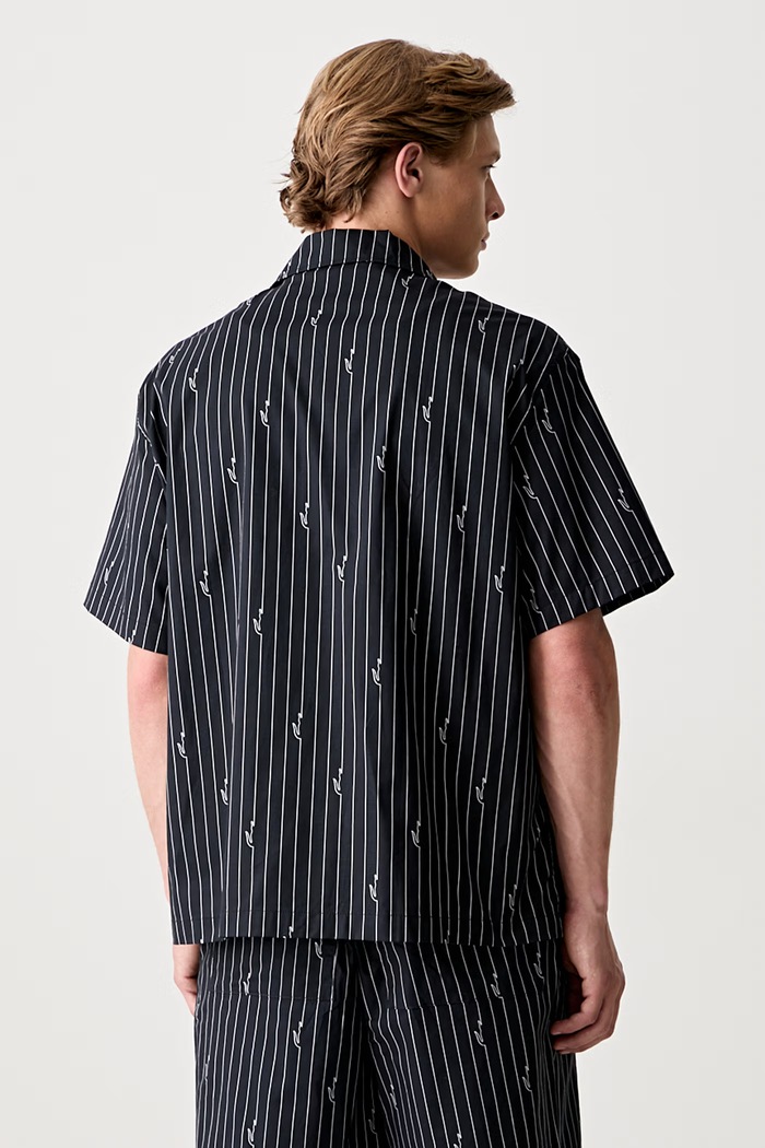 Clothing Lacoste men's cotton shirt CH2343 black