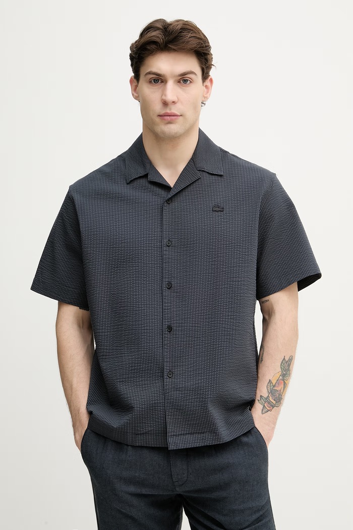 Lacoste Πουκάμισο γκρί CH2355